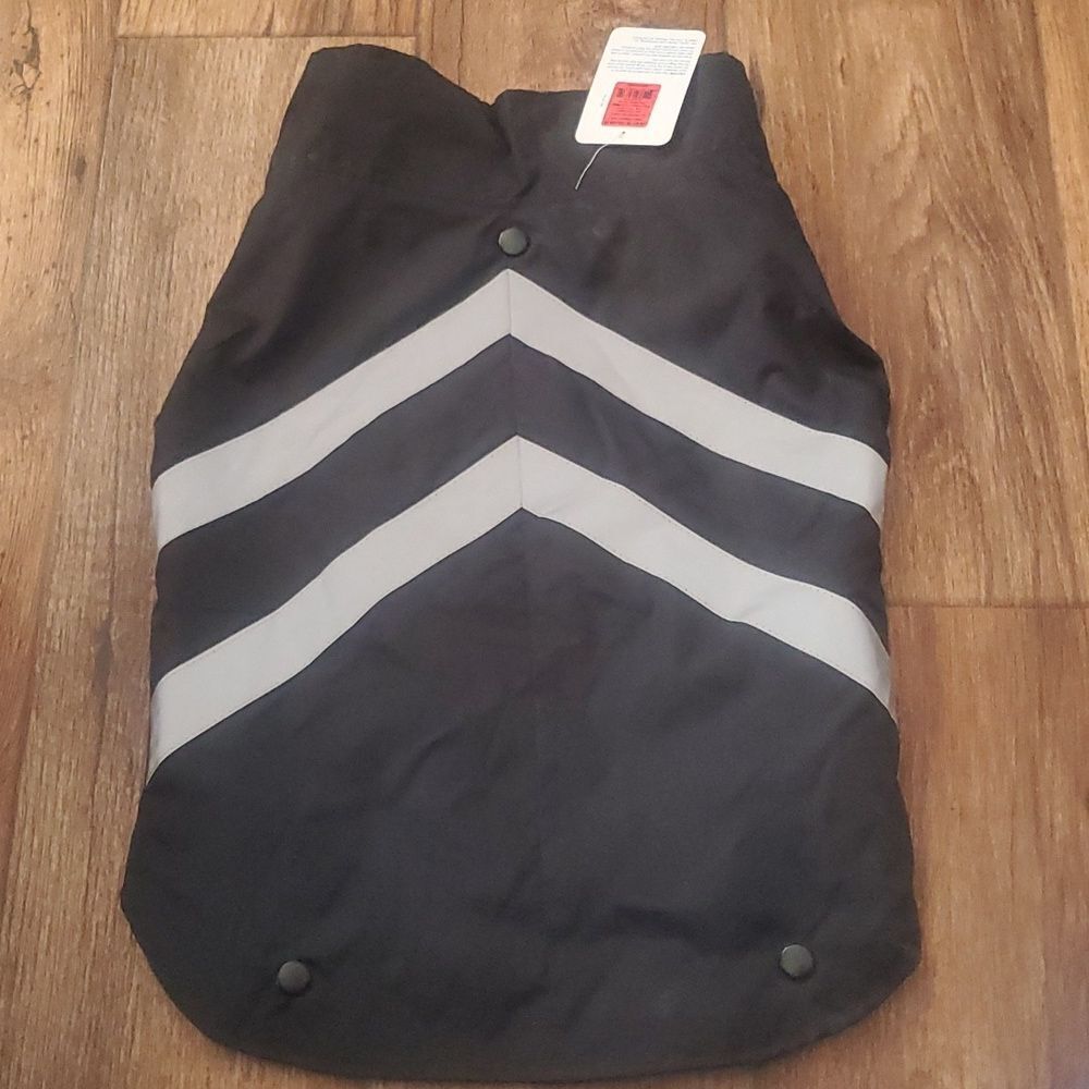 Top Paw Reflective Dog Coat - Black - Size Large - NWT 🐾